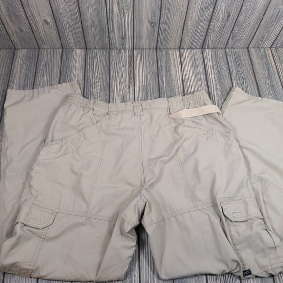 5.11 Men Tactical Traverse Pants Tan Khaki Performance Cargo Tech Stretch 38x34 - Picture 11 of 13